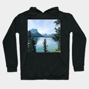 Beautiful Blue Mountains and Lake Hoodie